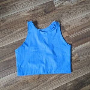 Girlfriend collective ribbed sports bra top